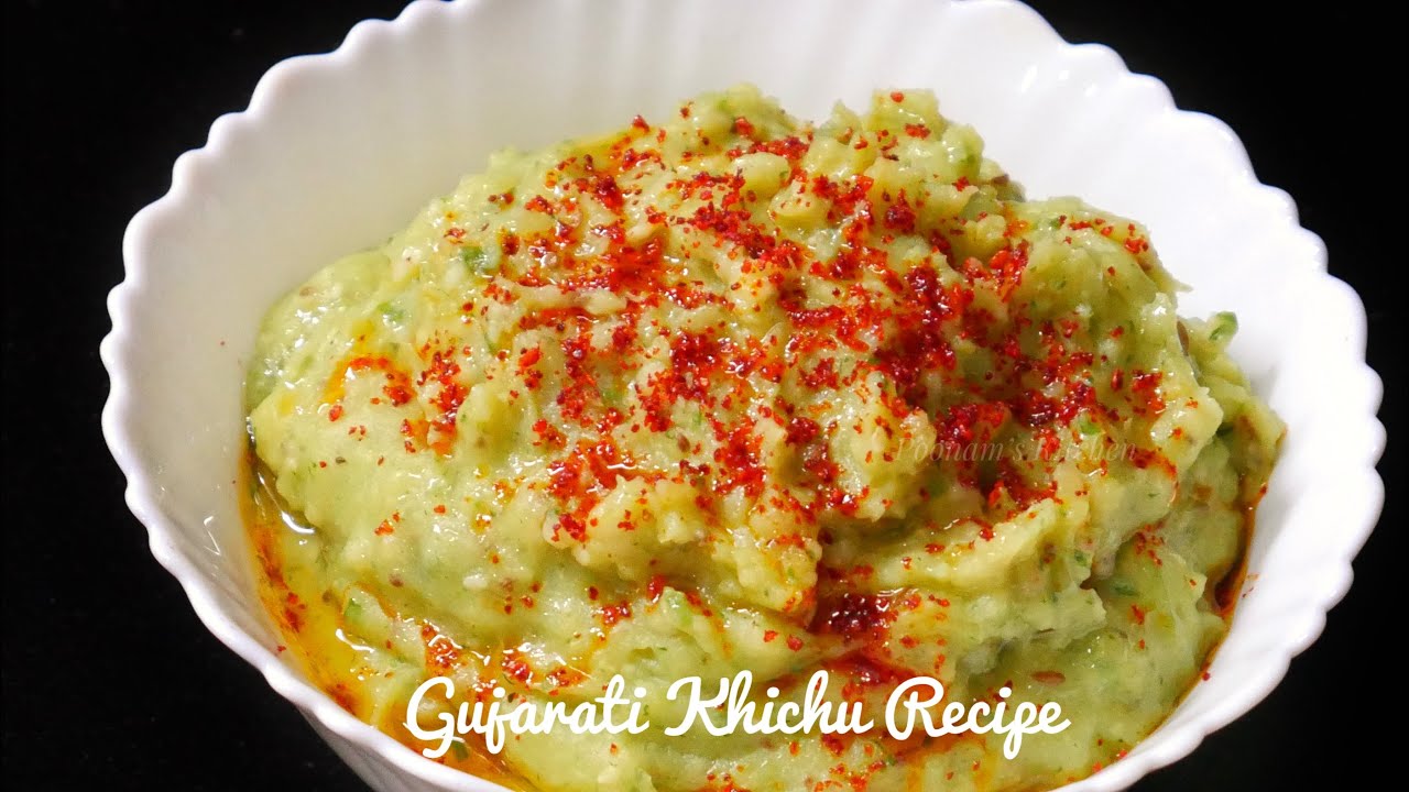 सिर्फ़ 5 मिनट में चावल के आटे का नाश्ता Gujarati Khichu Recipe Rice