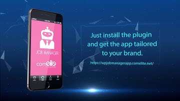 WP Job Manager App video