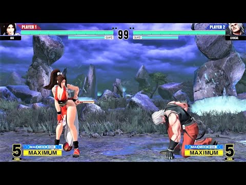 Mai Shiranui vs Omega Rugal (Hardest AI) - KOF XV