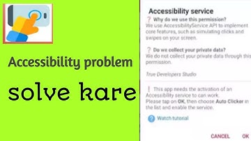 Auto clicker App Fix Accessibility problem Solve.Auto Clicker Accessibility setting.🔥🔥#autoclicker