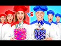 男子 VS 女子 んの料理チャレンジ | 驚くべきことにらしいキッチンレシピ Crazy DO