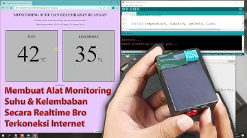 Membuat Alat Pembaca Suhu Dan Kelembaban Realtime Terkoneksi Internet. #Part3 (Internet of Things)