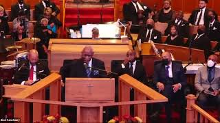 Rev. Dr. W. Wilson Goode. shares a call to action at the centennial celebration for Rev. Sullivan