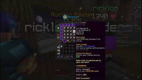 Taming 20 Achieved! |Hypixel Skyblock