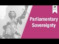 Constitutional Law - Parliamentary Sovereignty