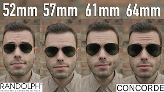 New Randolph Concorde Size Comparison 52mm vs 57mm vs 61mm vs 64mm