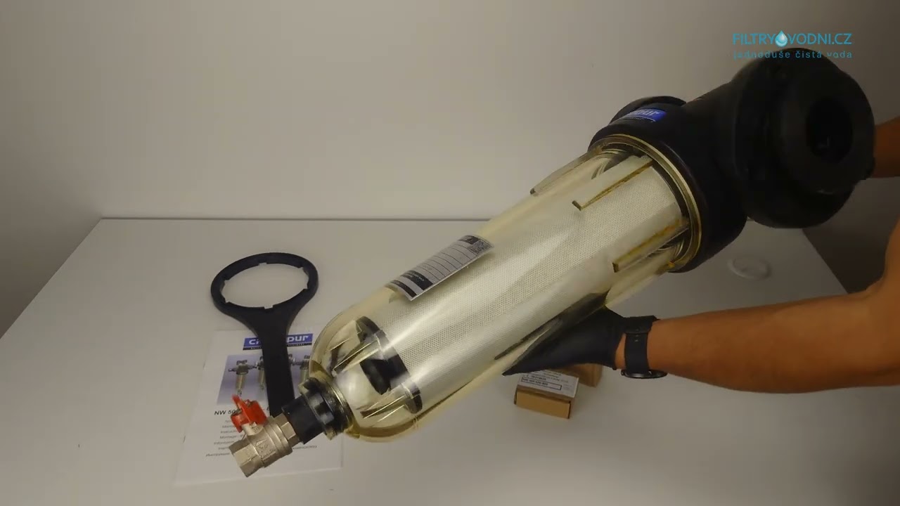 Průmyslový mechanický filtr Cintropur NW650