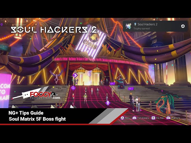Soul Hackers 2 - Compendium Fusions Tips (Search) and Calculated Trophy 