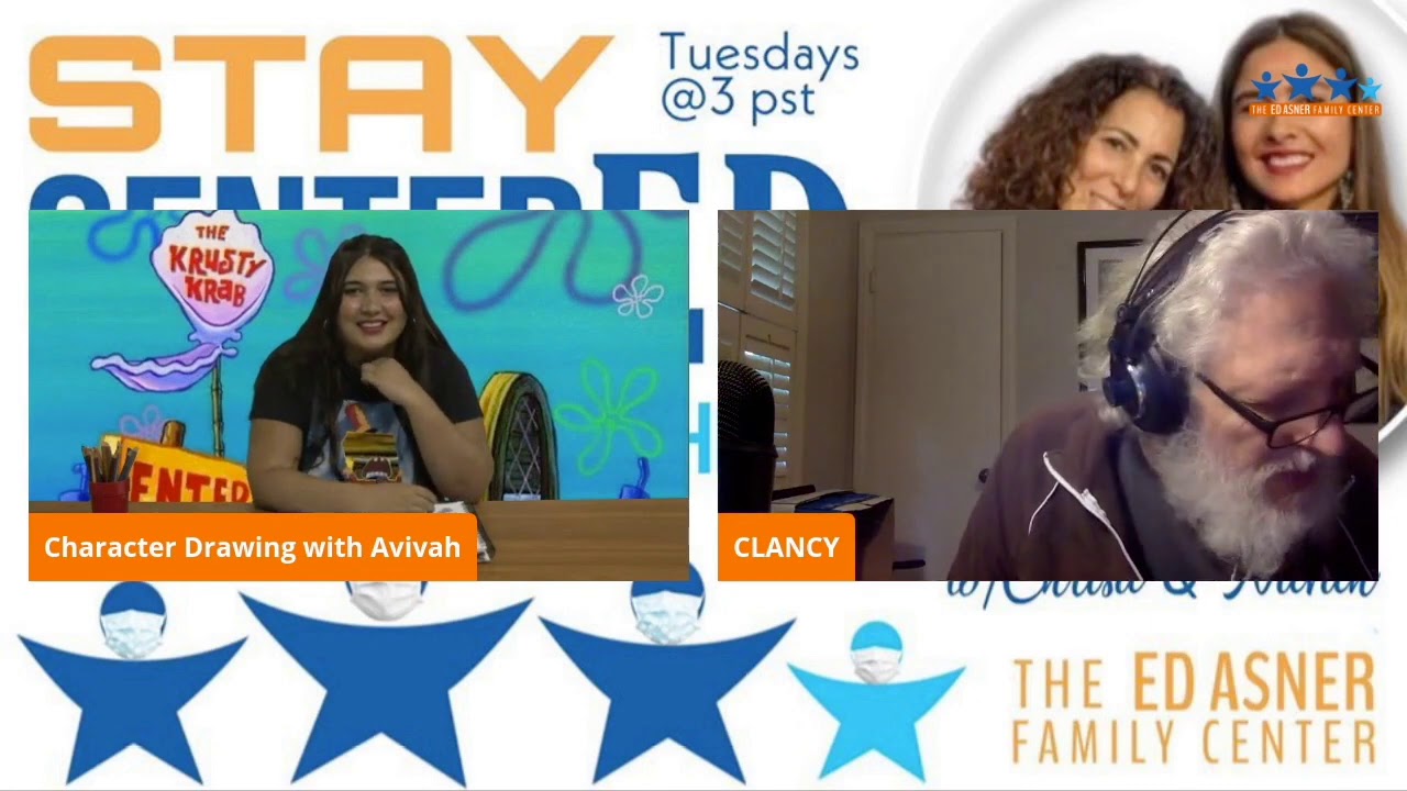 Clancy Brown AKA Mr. Krabs Interrupts a character drawing class