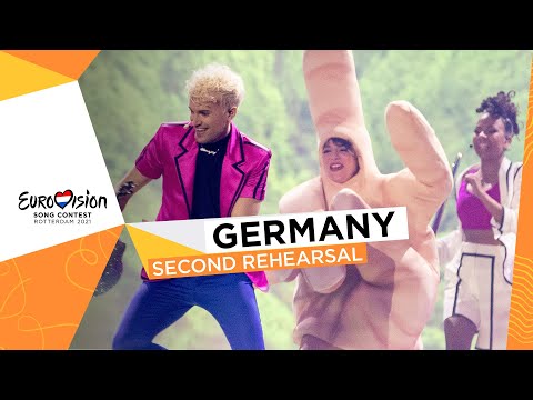 Jendrik - I Don't Feel Hate - Second Rehearsal - Germany ?? - Eurovision 2021