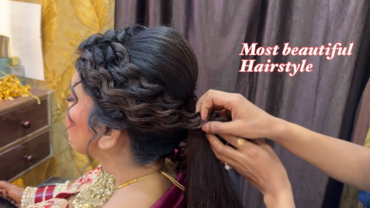 Hairstyle for wedding | Most beautiful hairstyle for bridal | 2026 trending hairstyle