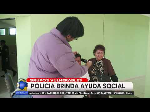 POLICÍA BRINDA APOYO SOCIAL A PERSONAS CON PROBLEMAS DE ALCOHOLISMO EN TARIJA