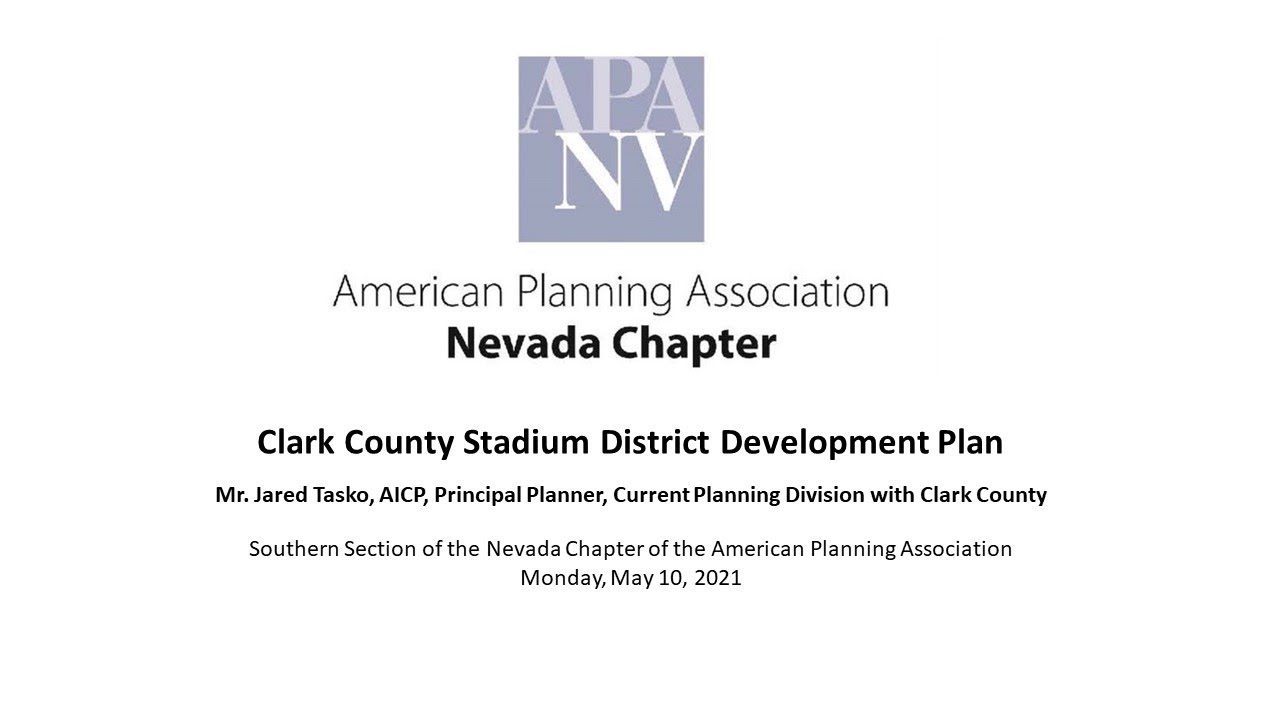 Clark County Stadium District Development Plan - YouTube
