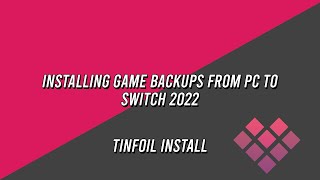 How To Install Games (.XCI .NSP) Game Card Backups 2022 (Super Easy Method!)