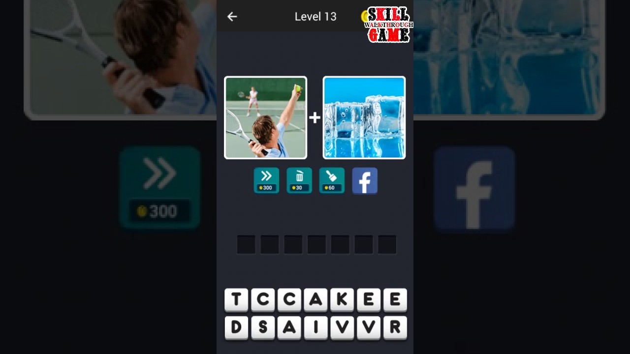 2 Pics 1 Word - Mix Words Level 13 - Walkthrough