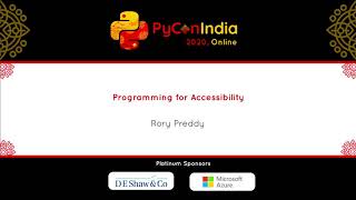 Famous Talk: Programming for Accessibility - Rory Preddy Profile