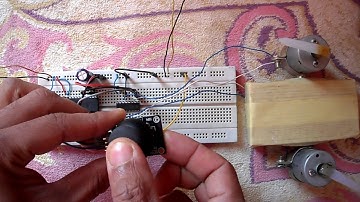 2 Motors control with joystick and PIC16F877A