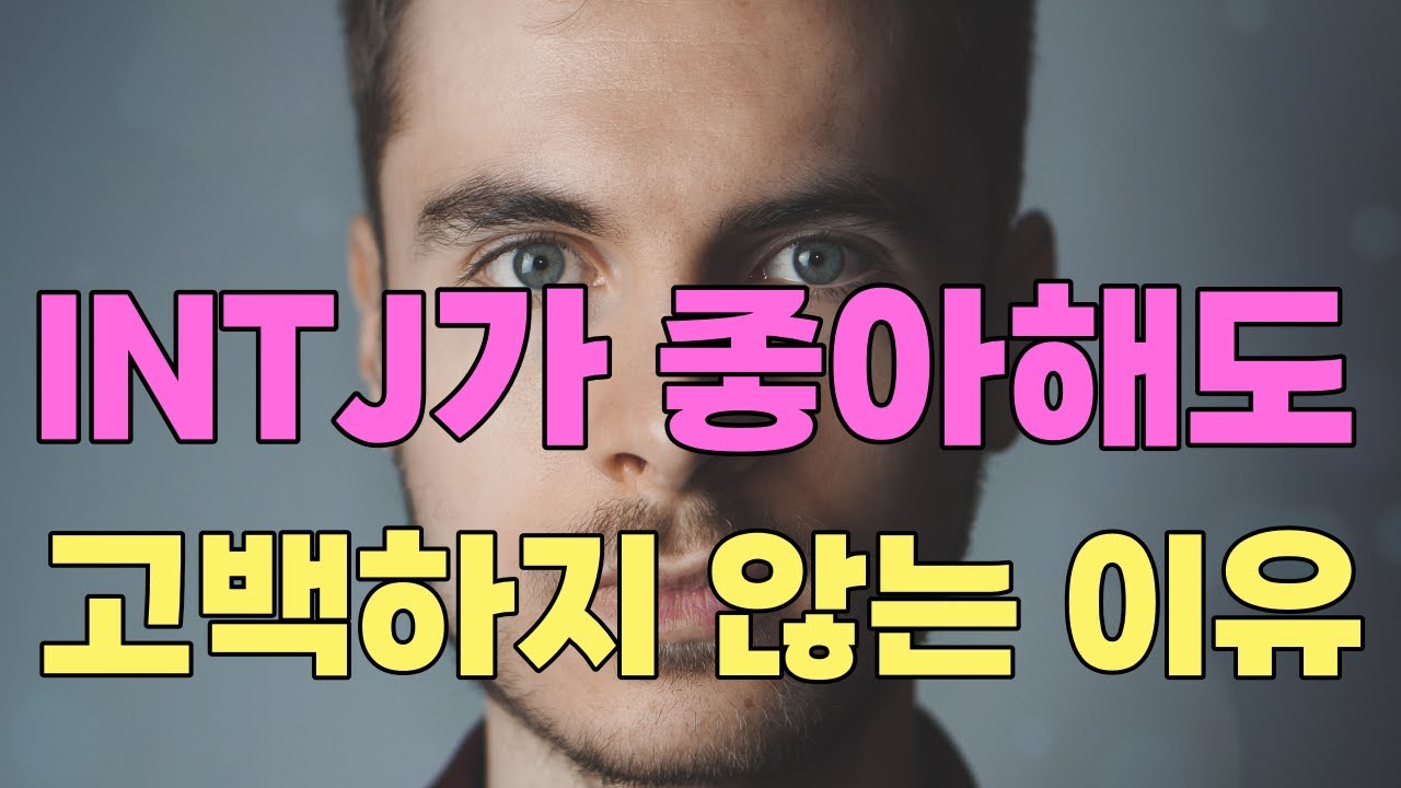 INTJ 남자가 좋아해도 고백하지 않는 이유(인티제 남자 특징,연애특징, 이상형, INTJ 마음을 사로잡는 방법)