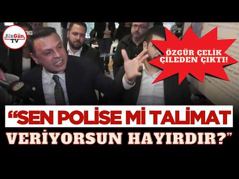 Özgür Çelik loses his cool at the Adalar election: "You are people trying to hijack this place!"