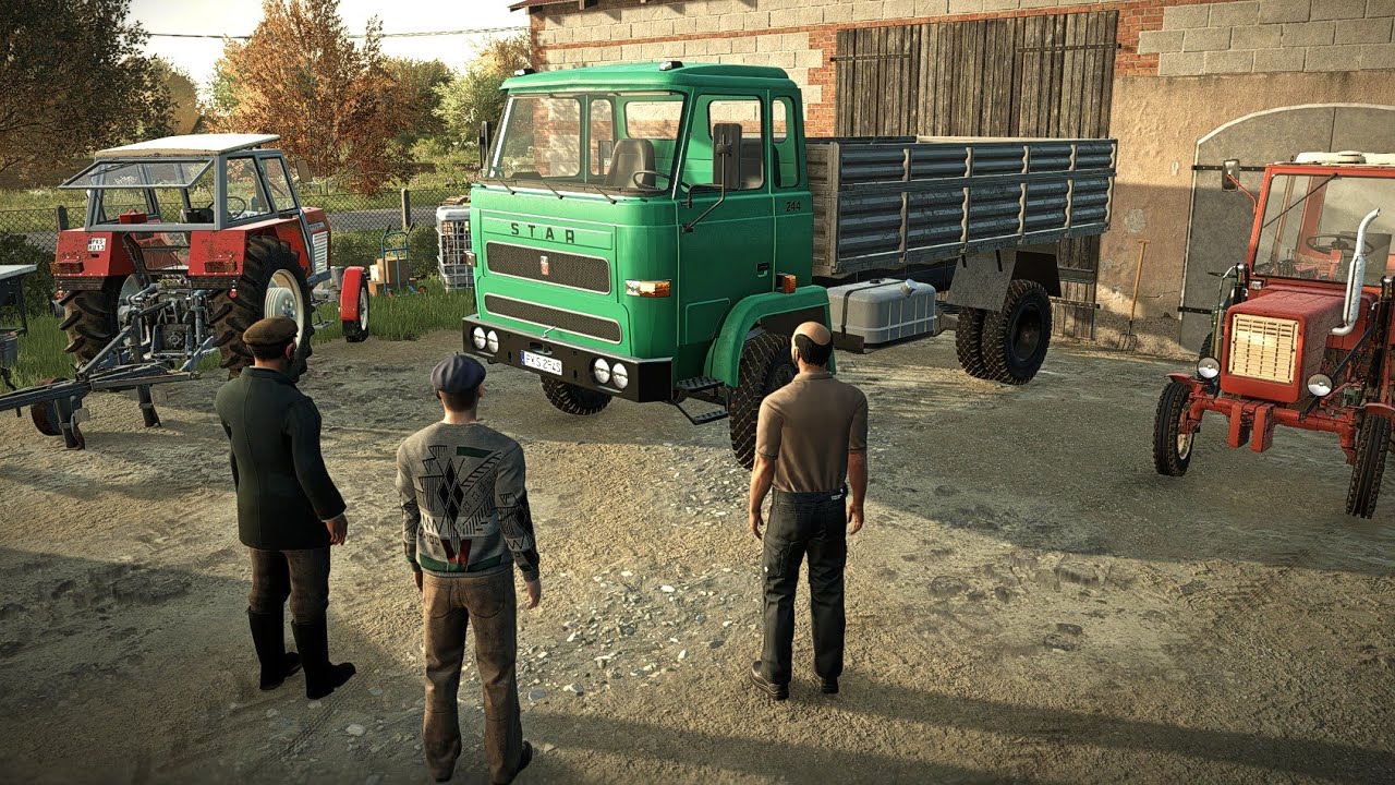 Wakacje w Boćkowie - Planujemy jak rozbudować gospodarstwo a wuja odwiedza Edka i ogląda jego zakup.