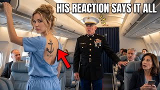 Full They Laughed at a Nurse in First Class — Until a USMC Commander Saw Her Tattoo and Froze Guide