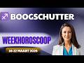 ♐ Boogschutter | Weekhoroscoop voor 16-22 maart 2026 | Nieuwe maan op 19 maart 2026