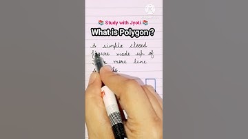 What is polygon ? #shorts #polygon #quadrilateral #basicconcepts #cbse #geometry #studywithjyoti