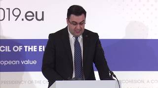 #RO2019EU: Conferinţă de presă susţinută de Violeta Bulc şi Alexandru-Răzvan Cuc