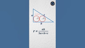 Two circles in Right triangle #shorts #ytshorts #trending #viralvideo #viralshorts #math #ssccgl