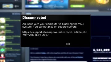 [FIX] VAC Authentication Error [2017]
