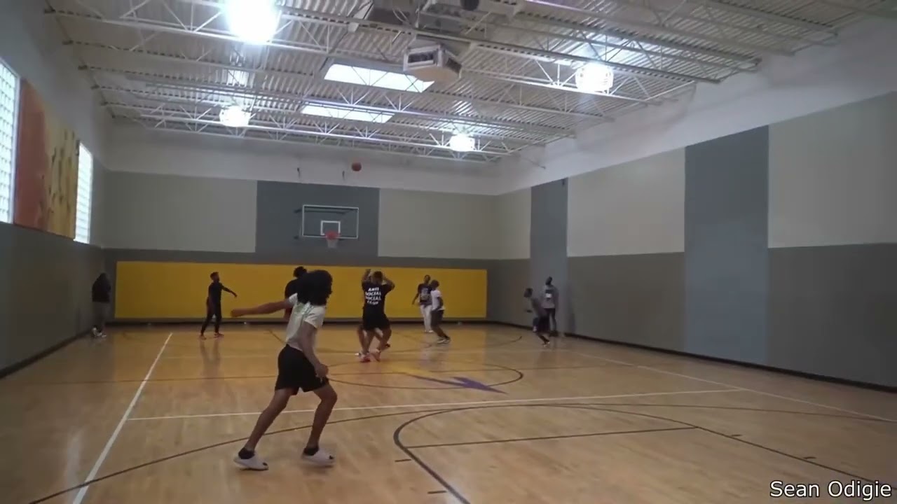 over inflated basketball [EDITED LOUD BOOM]