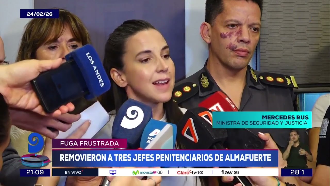 Removieron a tres jefes penitenciarios de Almafuerte luego de la fuga frustrada