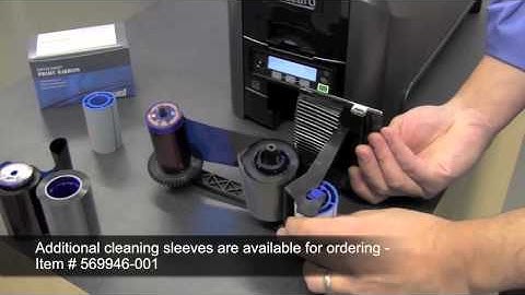 Datacard CD800 Changing Supplies