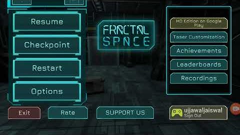 fractal space game play level 1 complete " offline best game " Arya gamerz " fractal space " game