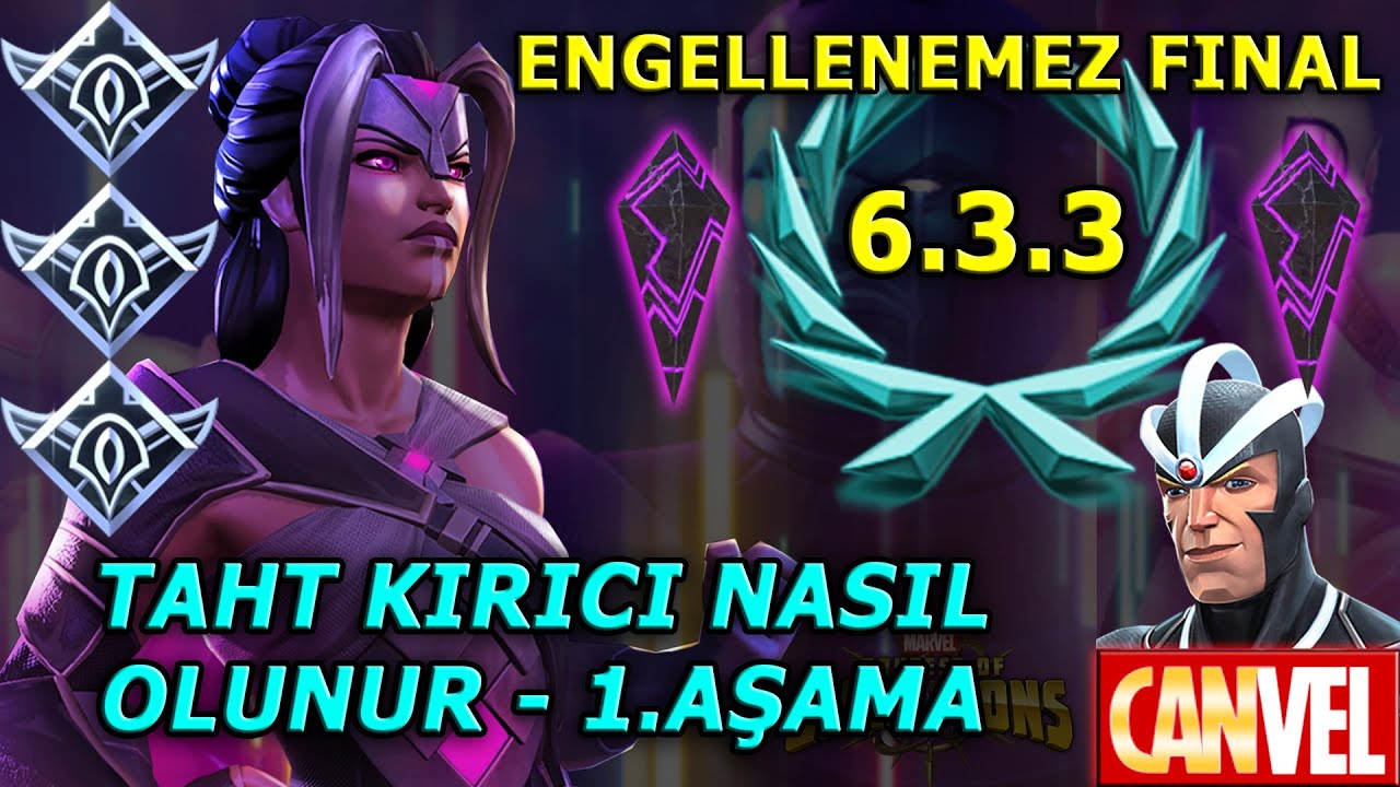 6.SAHNE 3.3 KOLAY YOL, ENGELLENEMEZ FINAL | TAHT KIRICI OLMANIN 1.AŞAMASI SERİSİ - MCOC