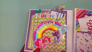 My Little Pony Flipbook| CWA Swap| Paper Purse