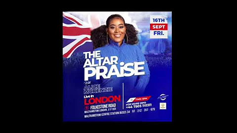 Alice McKenzie hosting The Altar Praise UK 22