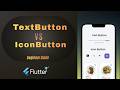 Flutter TextButton & IconButton Tutorial | Complete Guide to Button Widgets in Flutter (Hindi/Urdu)