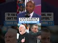 Chuck says the great coaches don’t give special treatment to the stars 😮