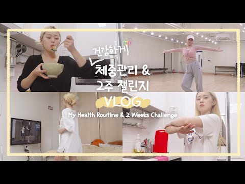 (SUB) Diet Vlog 공연 전 체중관리VLOG💛다이어트 하며 먹은것들&2주간의 건강한 다이어트 루틴!