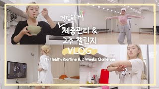 (SUB) Diet Vlog 공연 전 체중관리VLOG💛다이어트 하며 먹은것들&amp;2주간의 건강한 다이어트 루틴!