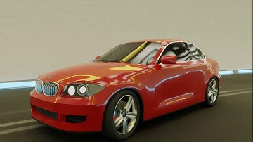 BMW Car Animation | Blender 2.91 | Cycle Render