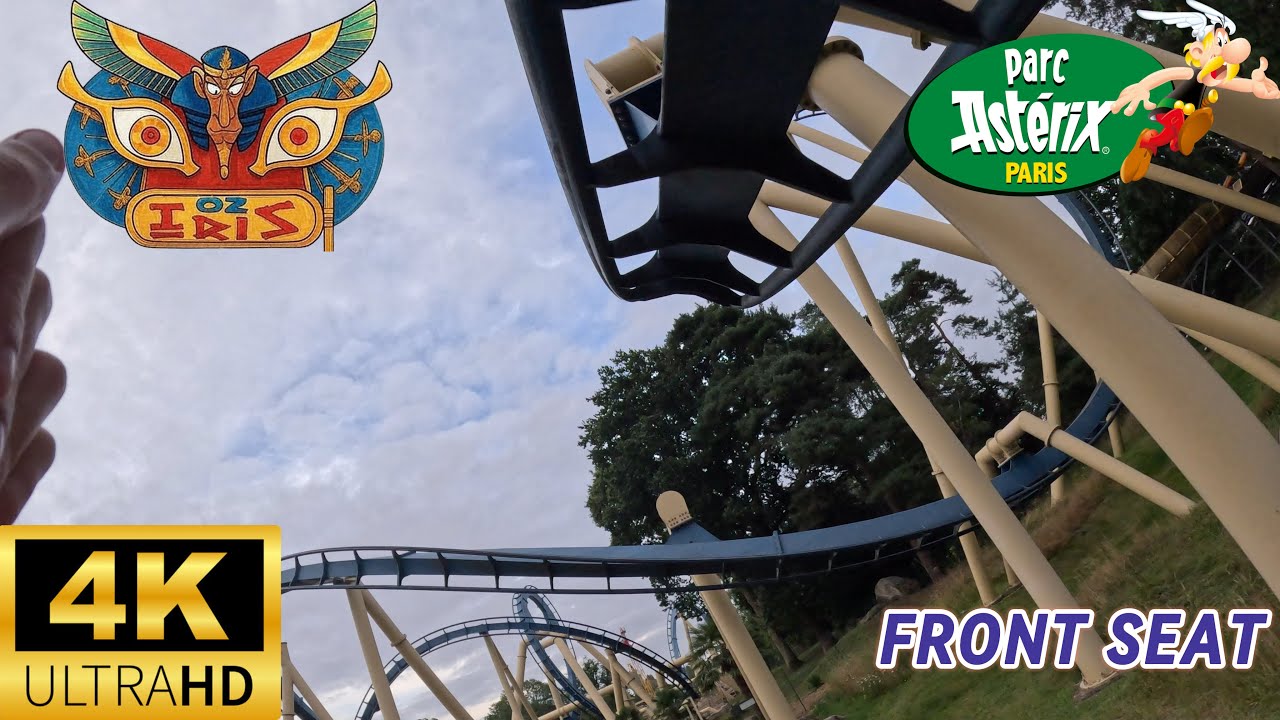 OZIRIS - PARC ASTERIX - FRONT SEAT ONRIDE [4K60FPS]