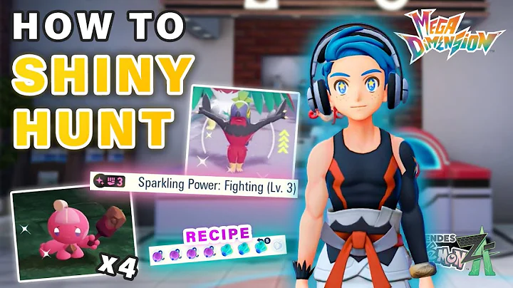 How to SHINY HUNT with Sparkling Donuts in Mega Dimension DLC ► Pokemon Legends ZA