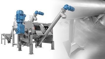 Industrial Mixers and Mixing Equipment - PerMix PTS 1500 Plow Share mixer,  with conveying system