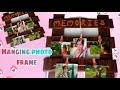 DIY How to make Wooden WALL HANGING PHOTO ALBUM FRAME Tutorial