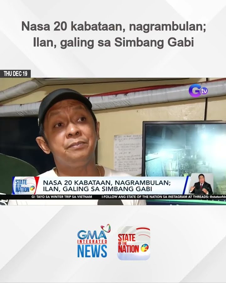 Nasa 20 kabataan, nagrambulan; Ilan, galing sa Simbang Gabi | SONA
