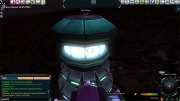 Entropia Universe: 50 PED Mining Run On Treasure Island