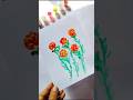 Art ideas with cotton 🖌️ #shorts #shortvideo #art #artshorts #colors #artvideo