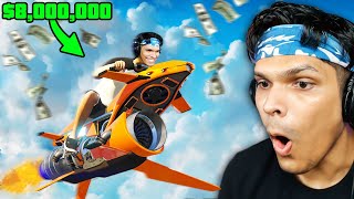 BUYING THE MOST EXPENSIVE FLYING BIKE IN GTA 5 screenshot 5